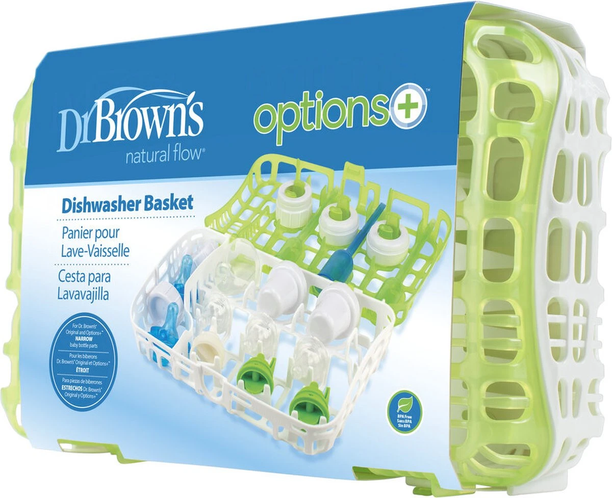 Dr. Brown's - Vaatwas Mandje - Voor Alle Drinkfles En Accessoires 4 Dr. Brown's - Vaatwas Mandje - Voor Alle Drinkfles En Accessoires - Afbeelding 2