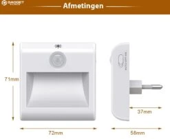 Dimbaar Nachtlampje Stopcontact Met Bewegingssensor Voor Kinderen & Volwassenen - Warm Wit - 2 Stuks 18 Dimbaar Nachtlampje Stopcontact Met Bewegingssensor Voor Kinderen & Volwassenen - Warm Wit - 2 Stuks -Winkel Voor Babyproducten 1200x983 1