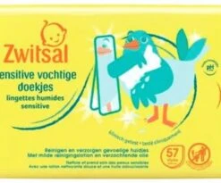Zwitsal - Sensitive Snoetenpoetsers - Beestenboel - 1 X 57 Stuks - 57 Toetendoekjes -Winkel Voor Babyproducten 1200x994 1