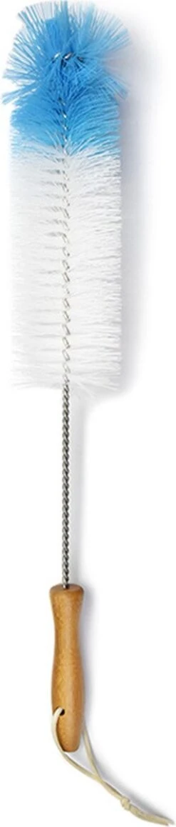 Merkloos Flessenborstel - Flessenrager - Schoonmaakborstel - Flessenreiniger - 5 Stuks - Kras- En BPA Vrij - Geschikt Voor Alle Oppervlakken - Blauw -Winkel Voor Babyproducten 256x1200