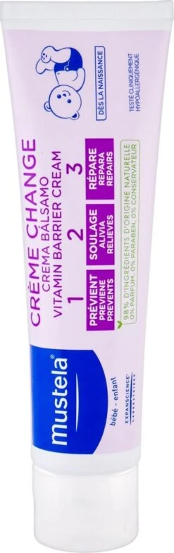 Mustela Bébé Crème Change 1>2>3> - 100 Ml -Winkel Voor Babyproducten 378x1200 1