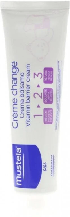 Mustela Bébé Crème Change 1>2>3> - 100 Ml -Winkel Voor Babyproducten 390x1200
