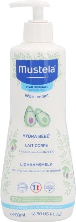 Mustela Hydra Bébé Lichaamsmelk Met BIO Avocado -500ml -normale Huid- Baby -Winkel Voor Babyproducten 415x1200 1