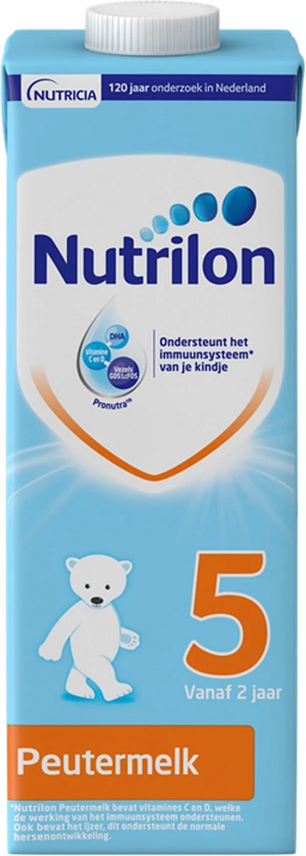 Nutrilon 5 Peutermelk Kant & Klaar - Van 2 Tot 3 Jaar - 4 X 1L 14 Nutrilon 5 Peutermelk Kant & Klaar - Van 2 Tot 3 Jaar - 4 X 1L - Afbeelding 12