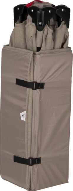 Reisbed Novi Baby® Nora Luxe Sand/Black -Winkel Voor Babyproducten 458x1200 2