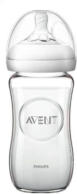 Philips Avent Glazen SCF053/17 - Natural-babyfles - 1m+ - 240ml