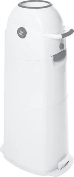 Luieremmer Large Zilver - Groot - Zonder Navulling - Geschikt Voor Pampers En Huggies - Stoma -Winkel Voor Babyproducten 501x1200