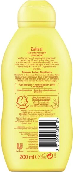 Zwitsal Baby Goedemorgen Haarlotion - 3 X 200 Ml - Voordeelverpakking -Winkel Voor Babyproducten 512x1200
