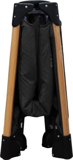 Deryan Luxe Campingbed Compleet - 120x60cm - Bodemverhoger - Verschoonblad - Opbergmand - Zwart -Winkel Voor Babyproducten 548x1200 2