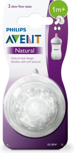 Philips AVENT Natural Speen - 1M+ - Langzame Toevoer - 2 Stuks 26 Philips AVENT Natural Speen - 1M+ - Langzame Toevoer - 2 Stuks -Winkel Voor Babyproducten 585x1200 1