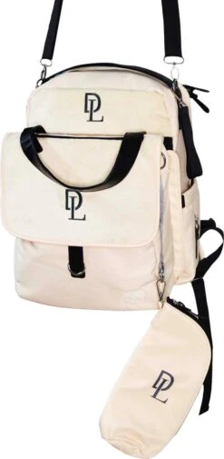 Deryan Luiertas Rugzak Met Verschoonmatje - Inclusief Flessenwarmhouder - Kinderwagenhaken En Isoleervak - Cream -Winkel Voor Babyproducten 587x1200 4