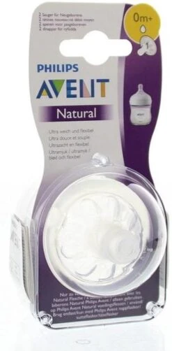 Philips Avent SCF041/27 Natural Speen - 0m+ - 2stuks -Winkel Voor Babyproducten 591x1200 2
