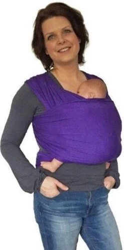 Smallvips Draagdoek Taupe - Rekbare Draagdoek Van Bamboo - Heerlijk Zacht En Koel - Ergonomisch Dragen -Winkel Voor Babyproducten 596x1200 2