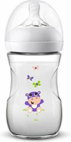 Philips Avent Natural Babyfles - SCF070/22 Babyfles (1m+) Voor Langzame Toevoer - 1x -Winkel Voor Babyproducten 599x1200 1