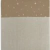Jollein Baby Laken Wieg 75x100cm Stargaze - Biscuit -Winkel Voor Babyproducten 605x1200 1