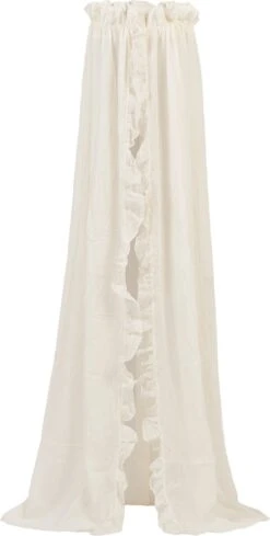 Jollein Baby Sluier Vintage Ruffle 155cm - Ivory