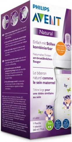 Philips Avent Natural Babyfles - SCF070/22 Babyfles (1m+) Voor Langzame Toevoer - 1x -Winkel Voor Babyproducten 611x1200 2