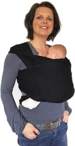 Smallvips Draagdoek Taupe - Rekbare Draagdoek Van Bamboo - Heerlijk Zacht En Koel - Ergonomisch Dragen -Winkel Voor Babyproducten 615x1200 5