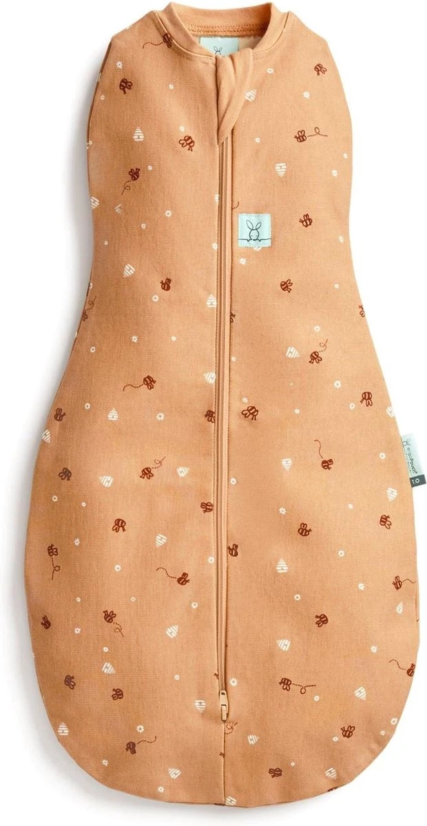 Ergopouch Ergococoon Baby (Inbaker) Slaapzakje Honey Bees - 0.2 TOG 3-6 Mnd (70cm) 4 Ergopouch Ergococoon Baby (Inbaker) Slaapzakje Honey Bees - 0.2 TOG 3-6 Mnd (70cm) - Afbeelding 2