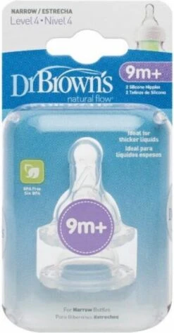 Dr. Brown's Fles Speen Standaard - Fase 4 - 2 Stuks -Winkel Voor Babyproducten 625x1200 3