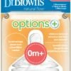 Dr. Brown's Options+ Anti-colic Fles Speen - Fase 1 - Voor Brede Halsfles - 2 Stuks -Winkel Voor Babyproducten 626x1200 3
