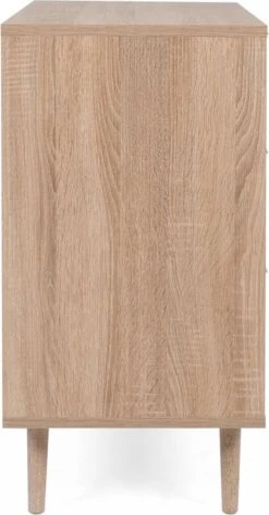 Commode 3 Tiroirs L80 Cm - Impression Rotin - Bali 21 Commode 3 Tiroirs L80 Cm - Impression Rotin - Bali -Winkel Voor Babyproducten 628x1200 1