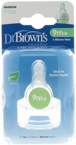 Dr. Brown's Options+ Anti-colic Y-speen - Voor Standaard Halsfles - 2 Stuks -Winkel Voor Babyproducten 632x1200 5