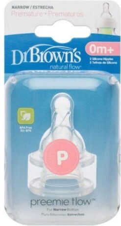 Dr. Brown's Standaard Prematuur Fles Speen - 2 Stuks -Winkel Voor Babyproducten 640x1200 3