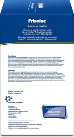 Frisolac 1 - Babyvoeding - 0 Tot 6 Maanden - 700g - Doos -Winkel Voor Babyproducten 653x1200