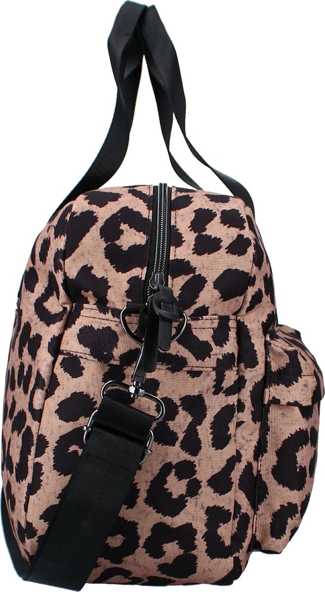 Kidzroom Gorgeous Luiertas - Bruin - Ophanglussen Kinderwagen - Verschoonmatje - Verstelbare Schouderband 4 Kidzroom Gorgeous Luiertas - Bruin - Ophanglussen Kinderwagen - Verschoonmatje - Verstelbare Schouderband - Afbeelding 2