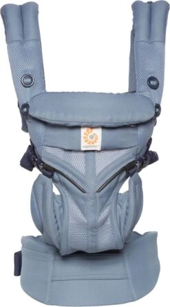 Ergobaby Omni 360 Cool Air Mesh Baby Draagzak - Oxford Blue -Winkel Voor Babyproducten 663x1200 3
