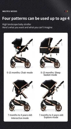 Luxe Kinderwagen 3 In 1 - Wandelwagen - Kinderwagen 3-in-1 Incl Autostoel - Kinderwagen Maxi Cosi – Buggy 3 In 1 - Newborn - Grijs 14 Luxe Kinderwagen 3 In 1 - Wandelwagen - Kinderwagen 3-in-1 Incl Autostoel - Kinderwagen Maxi Cosi – Buggy 3 In 1 - Newborn - Grijs -Winkel Voor Babyproducten 664x1200 5
