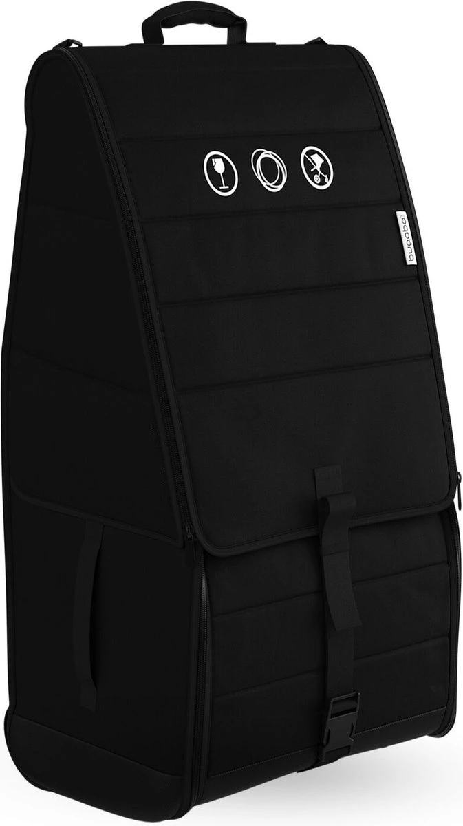 Bugaboo Comfort Transporttas - Zwart / Rood 8 Bugaboo Comfort Transporttas - Zwart / Rood - Afbeelding 6