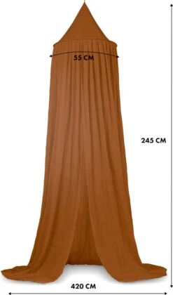 Deryan Baby Klamboe Vintage 245cm - Kinderklamboe - Hemeltje Caramel 13 Deryan Baby Klamboe Vintage 245cm - Kinderklamboe - Hemeltje Caramel -Winkel Voor Babyproducten 705x1200 1