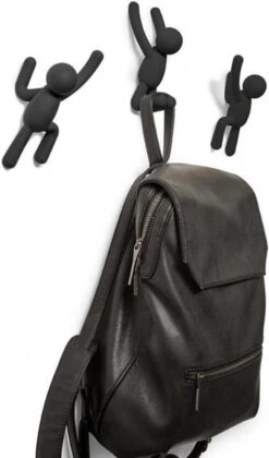 Umbra Kapstok Wandhaak - Buddy Set Van 3 - Zwart -Winkel Voor Babyproducten 705x1200 2