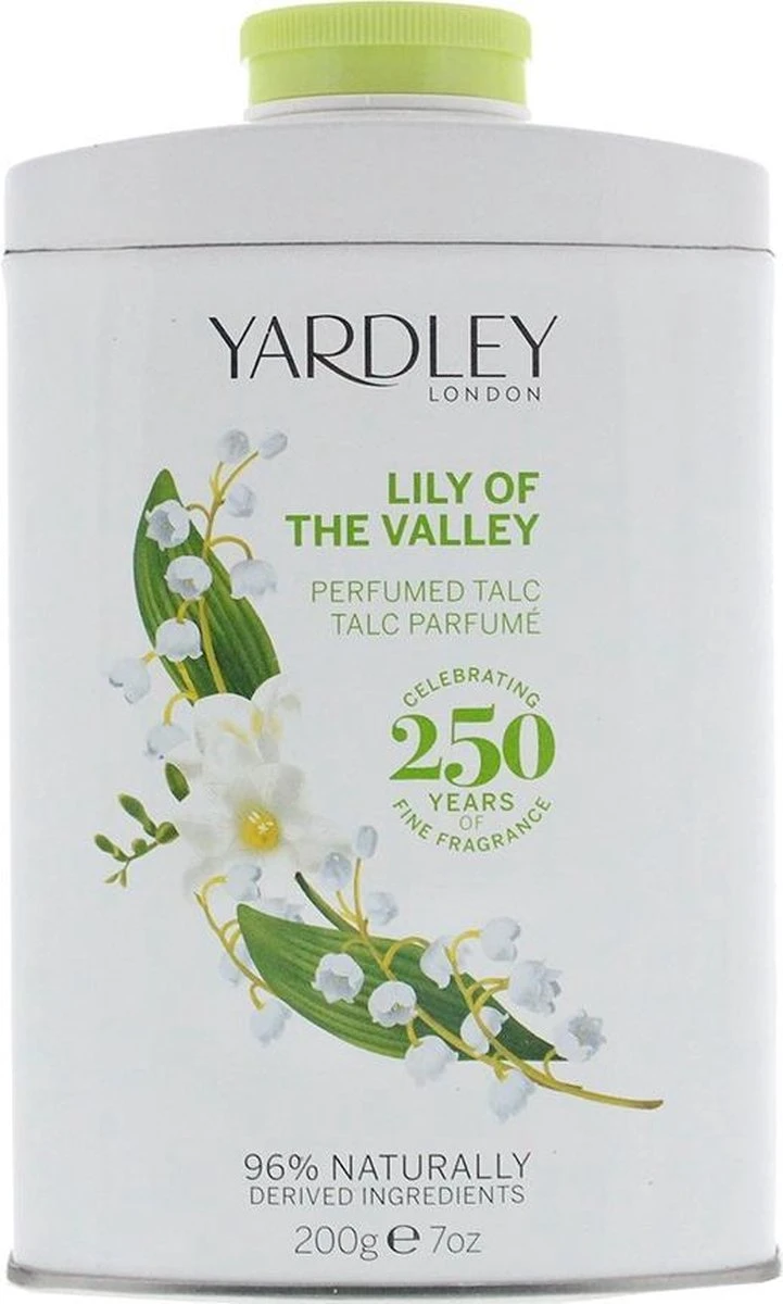 Lily Of The Valley Yardley By Yardley London 207 Ml - Pefumed Talc 5 Lily Of The Valley Yardley By Yardley London 207 Ml - Pefumed Talc - Afbeelding 3