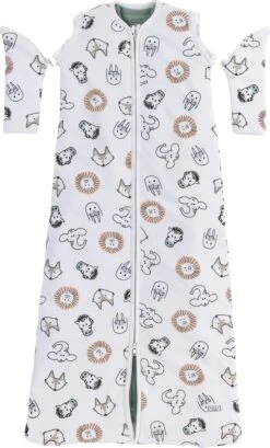 Meyco - Baby Slaapzak 4 Seizoenen - Animal - Wit/Multi -Winkel Voor Babyproducten 725x1200 1