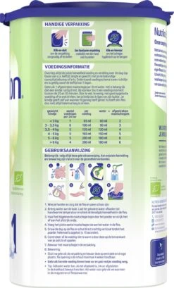 Nutrilon Bio 1 - Volledige Zuigelingenvoeding 0-6 Maanden - 800g - IE-ORG-02 -Winkel Voor Babyproducten 725x1200 3