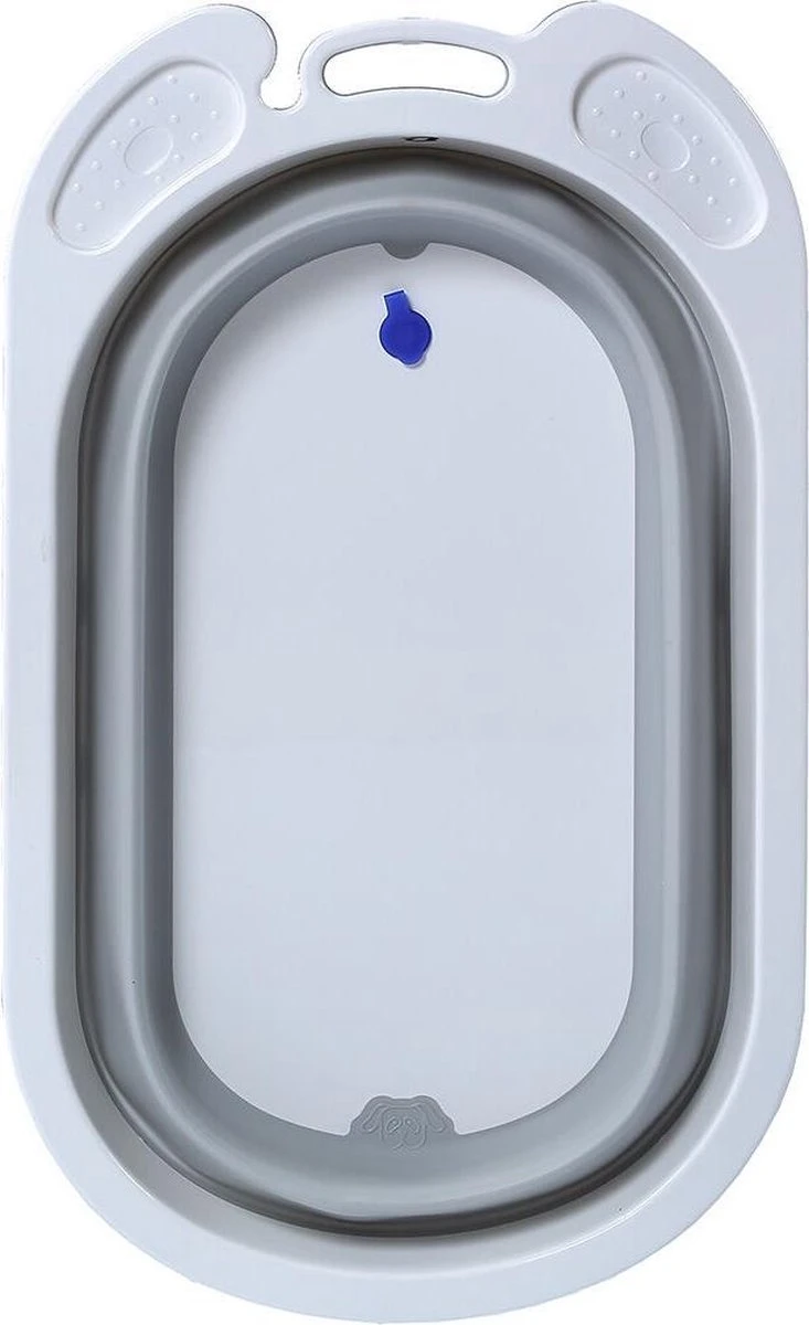 Titaniumbaby Opvouwbaar Babybadje - Wave Grey 4 Titaniumbaby Opvouwbaar Babybadje - Wave Grey - Afbeelding 2