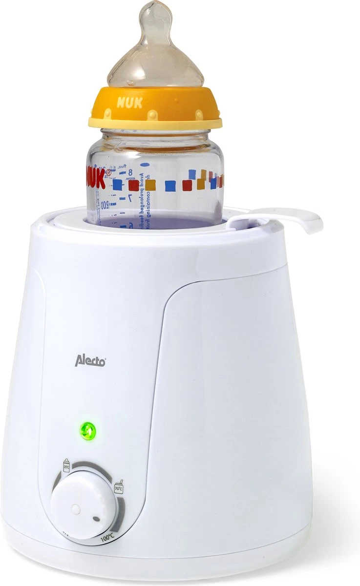 Alecto BW-70 - Flessenwarmer Geschikt Voor Ieder Flesje En Potje - Snel En Gemakkelijk In Gebruik - Wit 4 Alecto BW-70 - Flessenwarmer Geschikt Voor Ieder Flesje En Potje - Snel En Gemakkelijk In Gebruik - Wit - Afbeelding 2