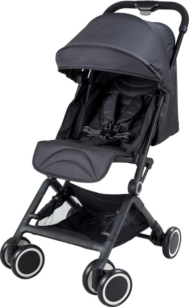 X Adventure Compact Buggy / Plooibuggy Jumpy - Automatisch Opvouwen - Verstelbare Rugleuning -Zwart 3 X Adventure Compact Buggy / Plooibuggy Jumpy - Automatisch Opvouwen - Verstelbare Rugleuning -Zwart