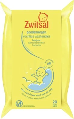 Zwitsal Goedemorgen Baby Vochtige Washandjes - 20 Stuks -Winkel Voor Babyproducten 751x1200