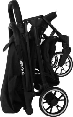 Deryan Rolo Luxe Lichtgewicht Buggy - Zwart -Winkel Voor Babyproducten 751x1200 7