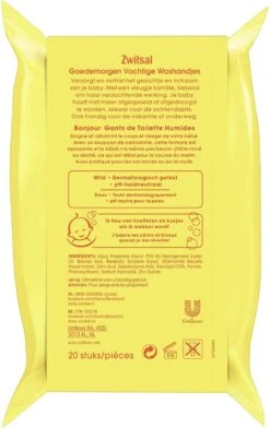 Zwitsal Baby Goedemorgen Vochtige Washandjes - 4 X 20 Stuks - Voordeelverpakking -Winkel Voor Babyproducten 756x1200