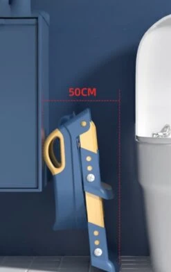 WC Verkleiner- WC Verkleiner Met Trapje- Extra Veilig- Opvouwbaar- Verstelbaar - Grijs & Wit - Toilet Trainer Voor Kind En Peuter -Winkel Voor Babyproducten 756x1200 3