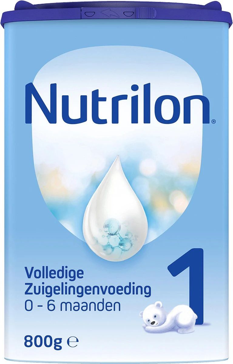 Nutrilon 1 Volledige Zuigelingenvoeding – Flesvoeding Vanaf De Geboorte – 800g 3 Nutrilon 1 Volledige Zuigelingenvoeding – Flesvoeding Vanaf De Geboorte – 800g