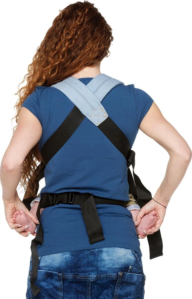 ByKay - Babydrager - Click Carrier Classic - Stonewashed -size Toddler 4 ByKay - Babydrager - Click Carrier Classic - Stonewashed -size Toddler - Afbeelding 2