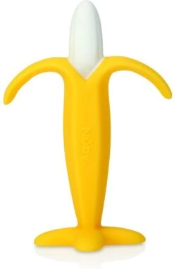 Nûby - Silicone Bijtspeelgoed - Banaan - 3m+