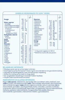 Hero Nutrasense Peutermelk Classic 3 (1+ Jaar) - 3 X 700gr - Met Melkvet - Palmolie Vrij (Voorheen Hero Baby Classic 3) 7 Hero Nutrasense Peutermelk Classic 3 (1+ Jaar) - 3 X 700gr - Met Melkvet - Palmolie Vrij (Voorheen Hero Baby Classic 3) -Winkel Voor Babyproducten 777x1200 2