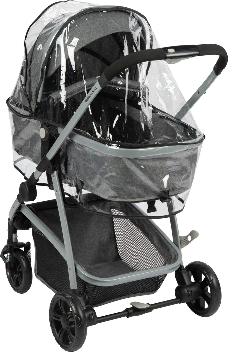 Bebeconfort Hello 2-in-1 Kinderwagen - Inclusief Reiswieg - Black Chic 4 Bebeconfort Hello 2-in-1 Kinderwagen - Inclusief Reiswieg - Black Chic - Afbeelding 2